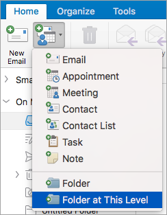 Changing folders on outlook changes mail app on mac not sending emails